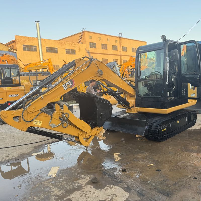 Conforme aux normes d'émission de l'UE utilisés les pelles excavateurs CAT 305.5E2 ont des certificats EPA et CE meilleure qualité meilleur prix