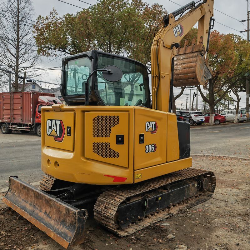 Originaux de la marque japonaise Cat 306 machines d'excavation hydraulique Caterpillar - Réduction intéressante, construction prête à l'emploi