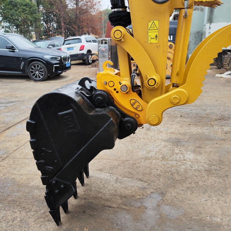 Excavateur à rampe CE/EPA 7 tonnes mini-excavateur usé CAT 307.5 à vendre 306 307.5 308 en bon état