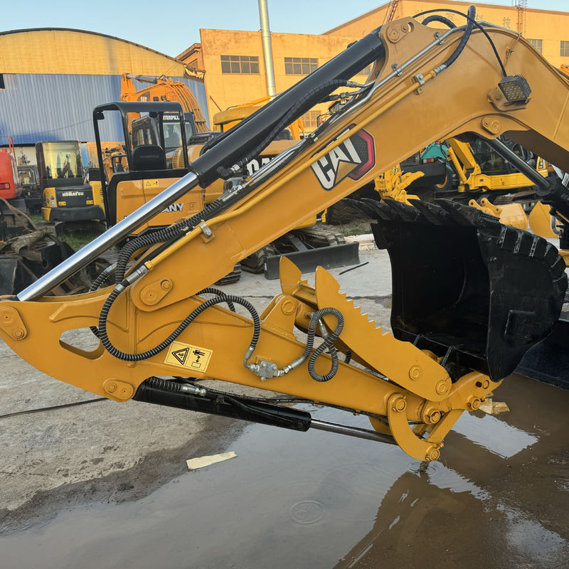Bon état CAT 305.5 excavateur chenille 305.5E2 306 307 excavateur avec dozer, mini excavateur d'occasion CAT vente à chaud en stock