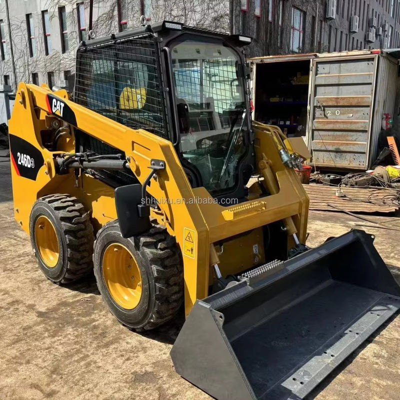 Excavateur à roues CAT 246D3 Caterpillar japonais