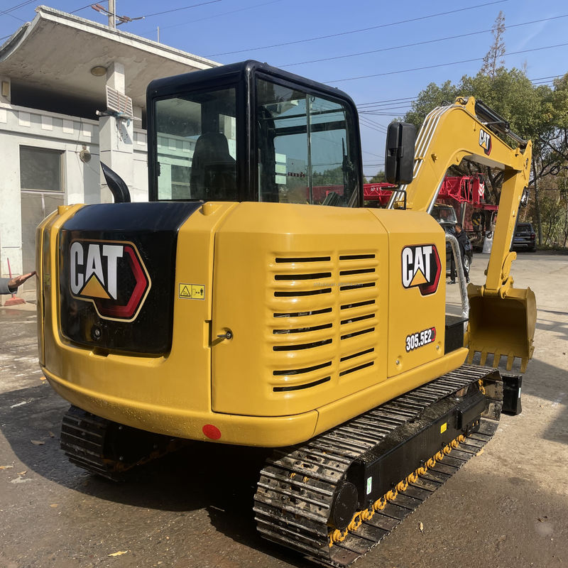 original chenille CAT 305.5E excavateur acheter des excavateurs utilisés CAT305.5E creuseur prix bon marché avec des heures de travail faibles