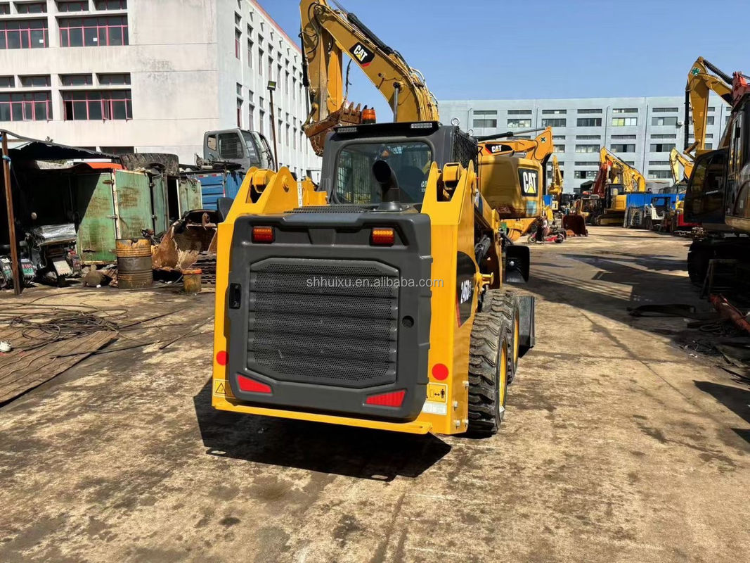 Caterpillar 246D Skid Steer Utilisé Cat 246C Skid Steer Chargeur machine de chargement de chat de seconde main