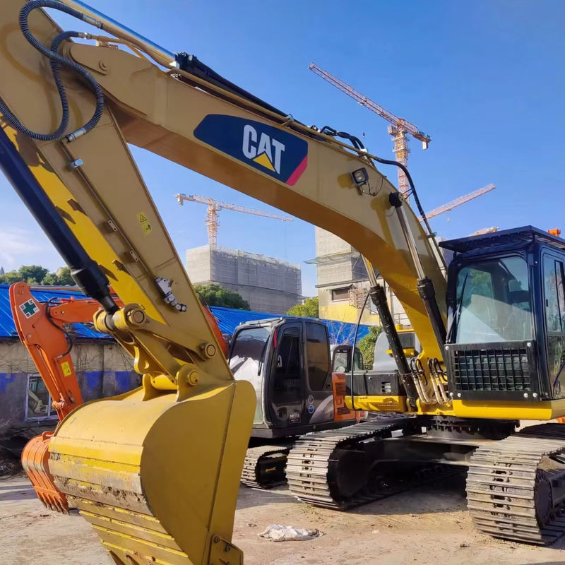 20 tonnes de puissance de creusement élevée utilisée excavateur CAT320D/seconde main