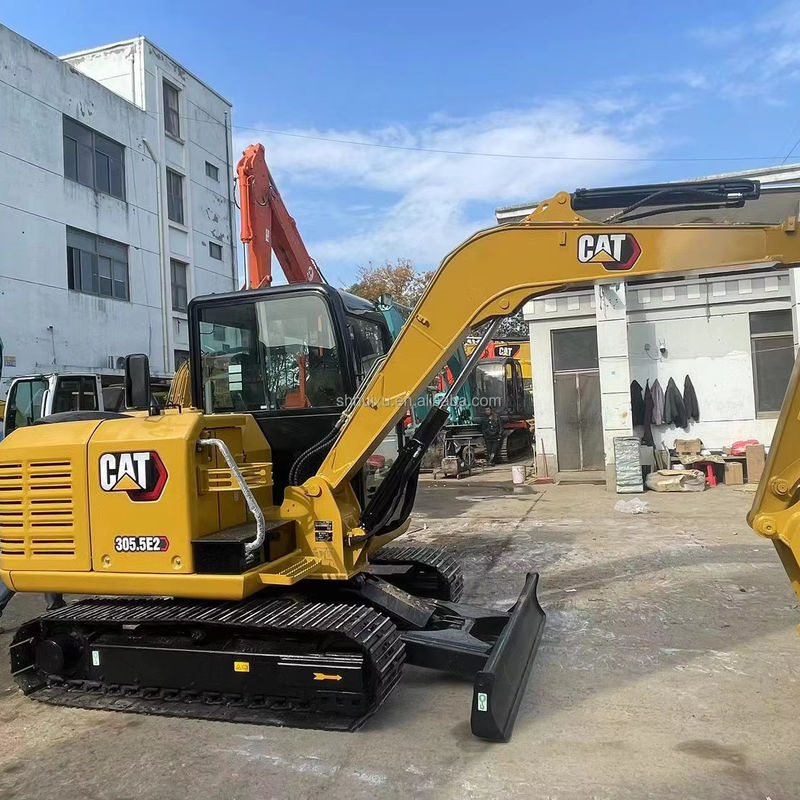 Excavateur CAT305.5E en stock Excavateur CREWLER SECOND HAND POWER CAT305.5E pour la vente