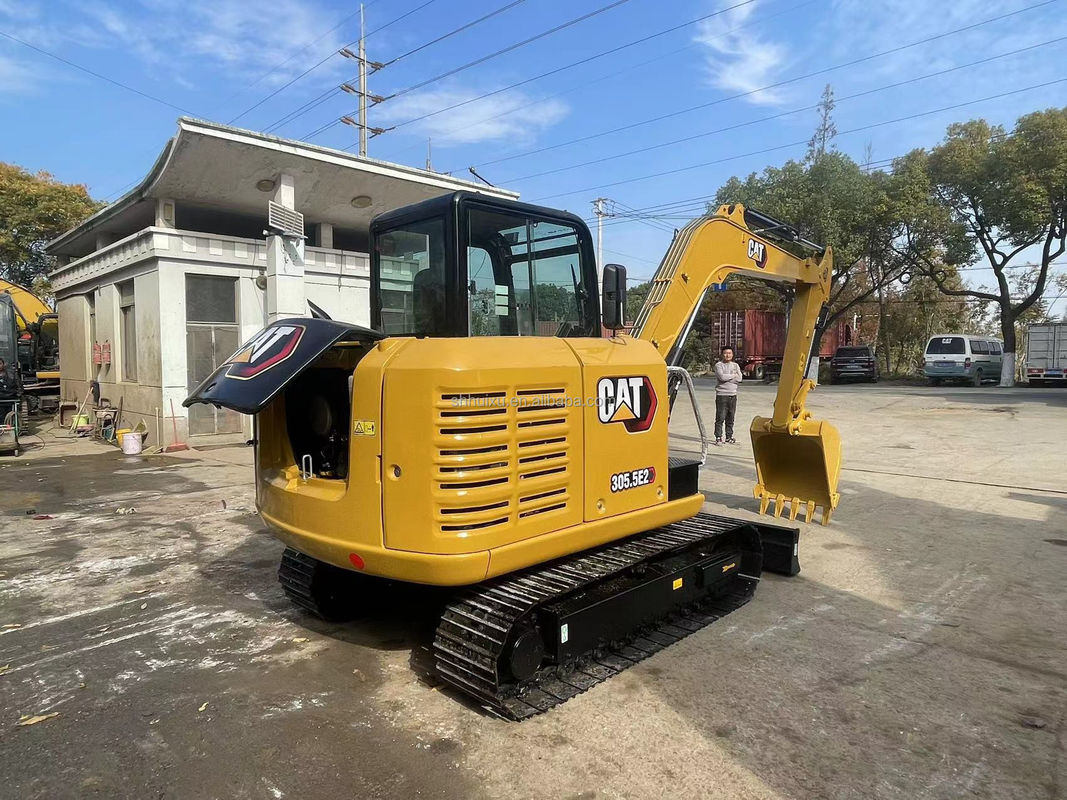 Excavateur CAT305.5E en stock Excavateur CREWLER SECOND HAND POWER CAT305.5E pour la vente