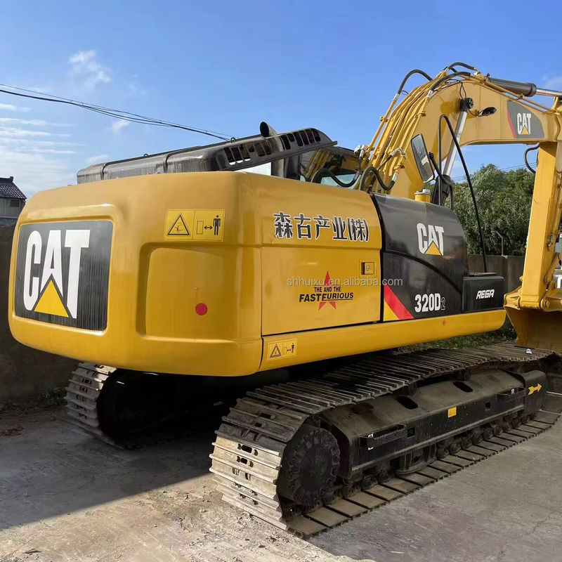 couleur jaune original cat320d excavateur utilisé cat320d en vente à bas prix