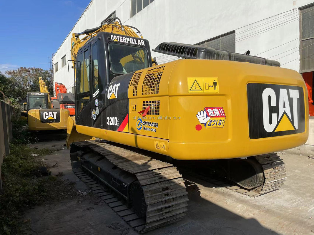 couleur jaune original cat320d excavateur utilisé cat320d en vente à bas prix