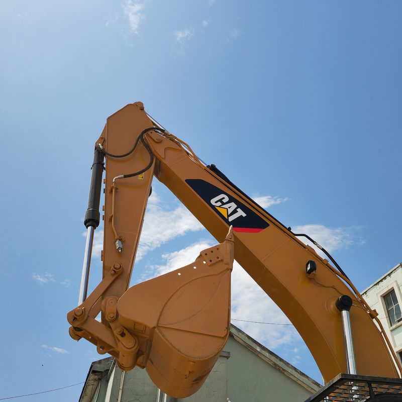 Peinture originale de haute puissance de creusement utilisée excavateur utilisé cat323d/de seconde main cat323d en vente