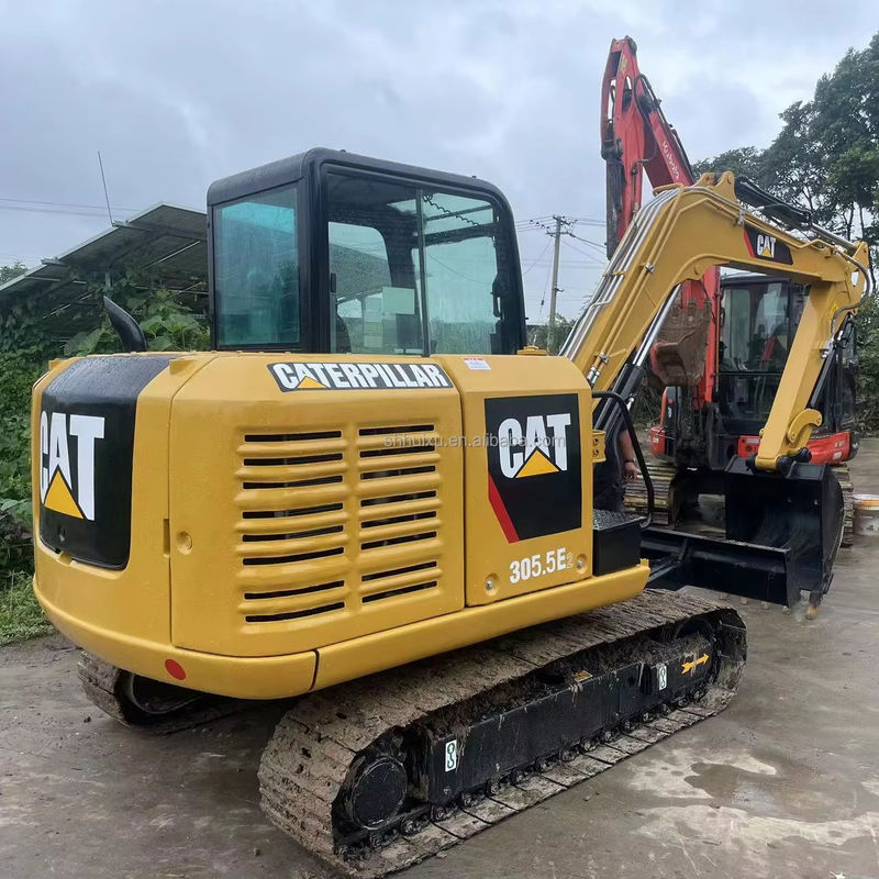 Chine machine à excavatrice pas cher CAT 305,5E2 5T mini-excavatrices de construction de creuseuse d'occasion