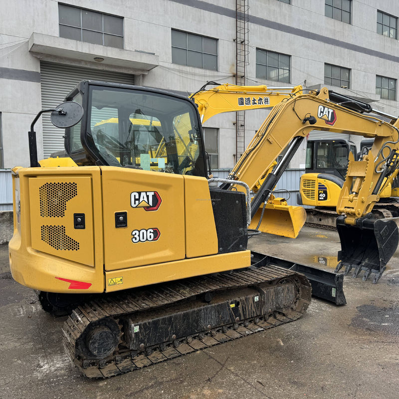 Mini-excavatrice utilisée cat306 cat306E2 cat307 machine à ramper d'occasion petite excavatrice cat 306 cat 306E2 cat 307