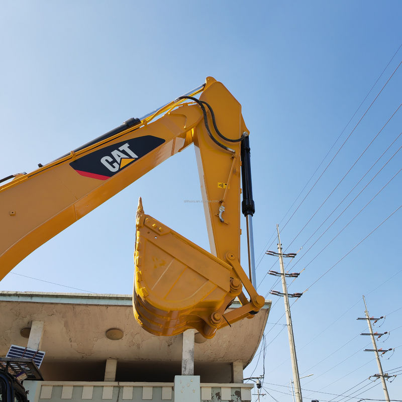 Excavateur de 20 tonnes utilisé cat320d/de seconde main excavateur à rampe de haute qualité cat320d avec peu d'heures de travail à vendre