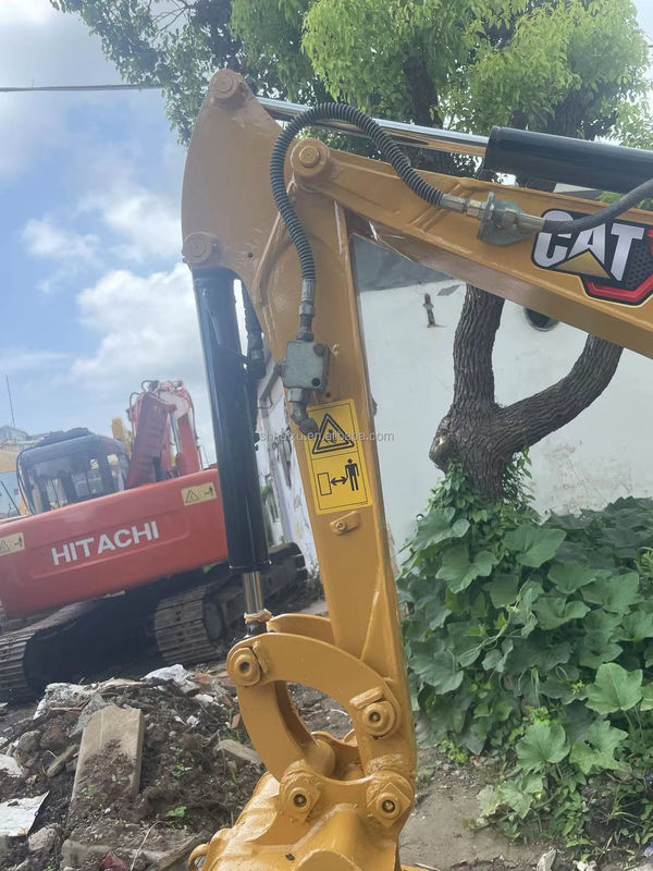 mini-excavateur cat301.7 utilisé avec voie en caoutchouc/mini-excavateur cat301.7 d'occasion avec prix bon marché à vendre