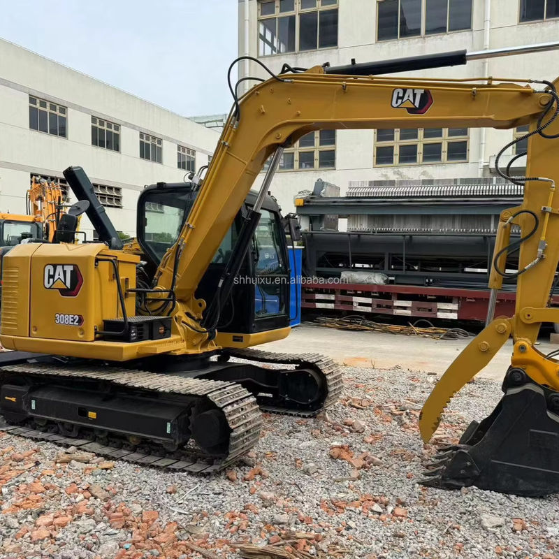 Excavateur d'occasion CAT308E 308E2 Mini hydraulique bon marché Excavateur d'occasion CAT308E utilisé CAT308 de bonne qualité