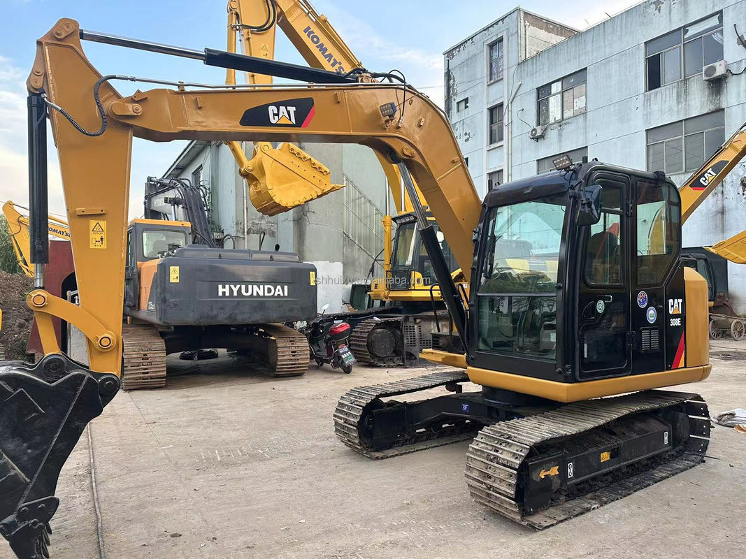 Excavateur d'occasion CAT308E 308E2 Mini hydraulique bon marché Excavateur d'occasion CAT308E utilisé CAT308 de bonne qualité