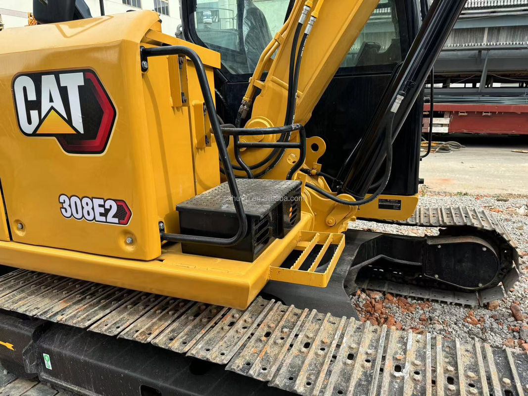 Excavateur d'occasion CAT308E 308E2 Mini hydraulique bon marché Excavateur d'occasion CAT308E utilisé CAT308 de bonne qualité
