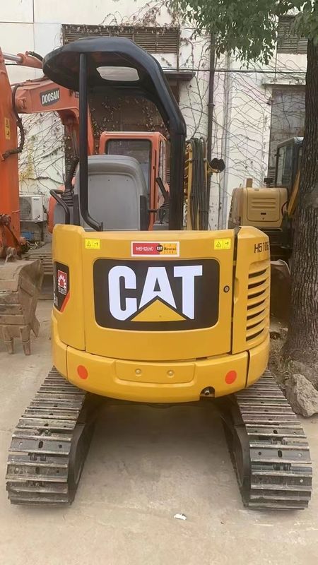 2 tonnes d'excavatrice à rouleaux hydrauliques micro CAT302.5C utilisée