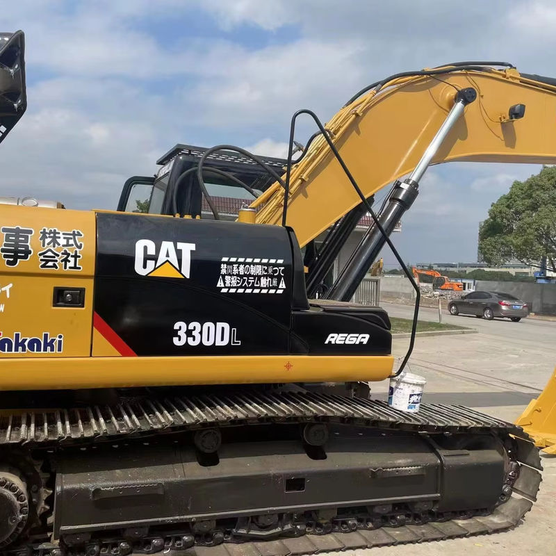 1.54m3 Capacité du seau Original CAT330DL Excavateur de chat d'occasion