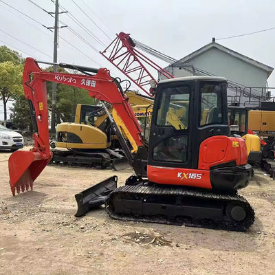 Prix raisonnable Kubota165 origine japonaise bon marché prix utilisé excavateur hydraulique rampant Excavateur