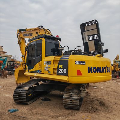 L'excavatrice utilisée est en stock KOMATSU PC200-8/PAINTURE ORIGINALE D'EUX KOMATSU PC200-8 à vendre à bas prix